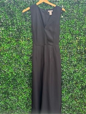 H&M Navy Sleeveless Jumpsuit